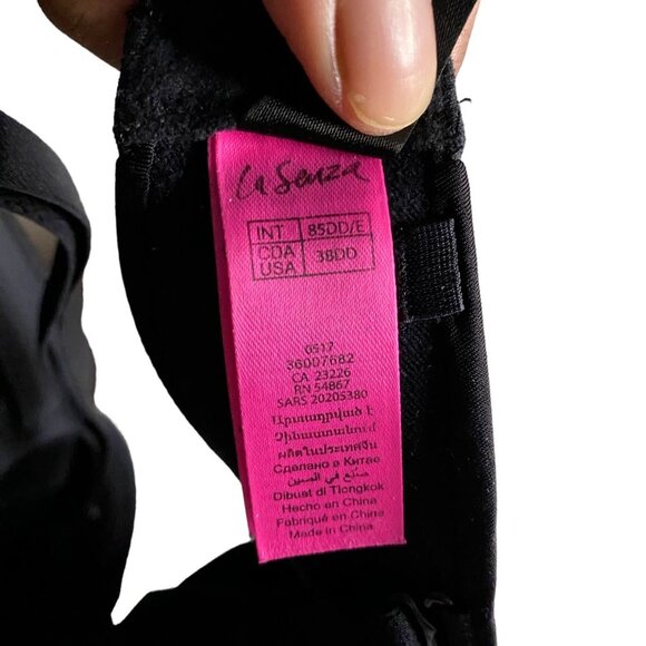 La Senza Women's Sexy Tease Black Lightly Lined Bra - Picture 6 of 7